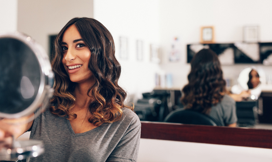 Woman at Salon